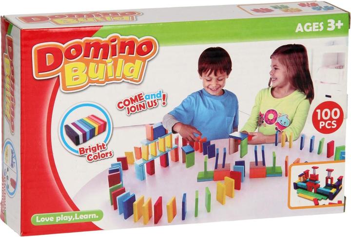 Immagine prodotto Domino in legno, 100 pezzi