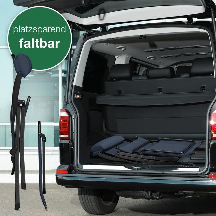Actual product image Aktivshop Klappstuhl aktiv Camping mit Beinauflage