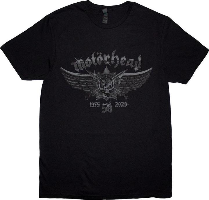 Produktbild Motorhead 50 Years Wings Badge TShirt (XXL)