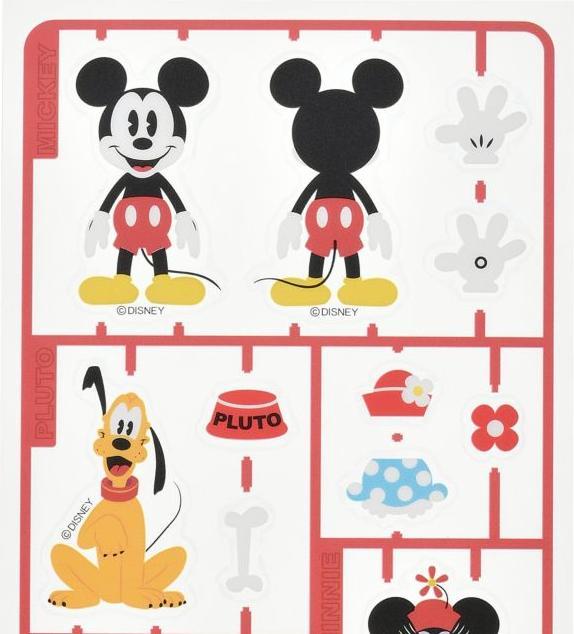 Immagine prodotto Disney Mickey, Minnie, Pluto Aufkleber