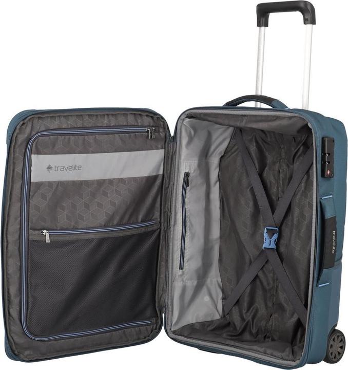 Immagine prodotto Travelite Carrello + custodia Carrello ibrido Skaii 2w (46 l, Bagaglio a mano (fino a 50 litri))