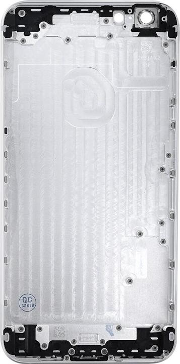 Actual product image OEM Replacement iPhone 6 Plus Back Silver, without Logo (Apple iPhone 6 Plus)