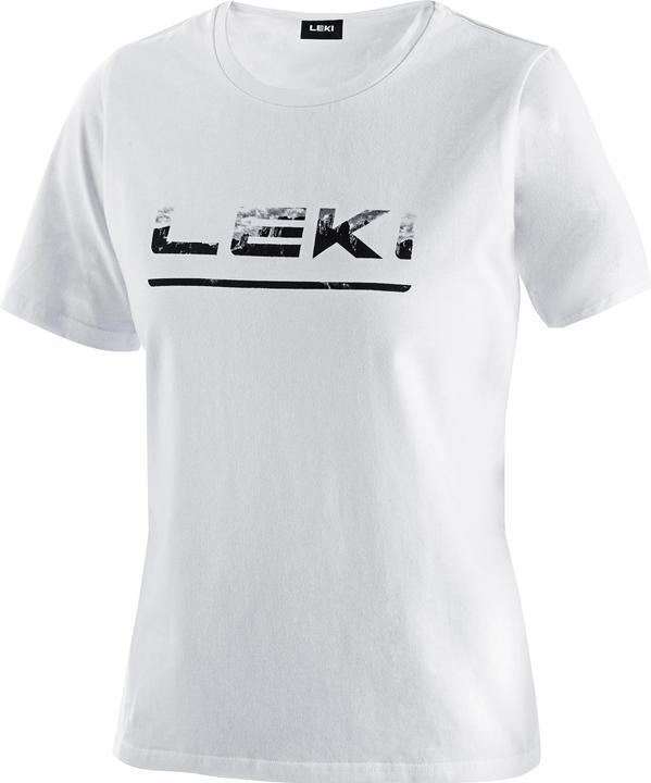 Produktbild Leki LE T-shirt z LOGO WOMEN white-black XS (XS)