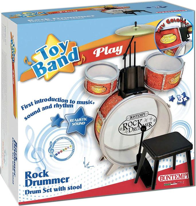 Actual product image Bontempi Percussion set of 4 (Multilingual)