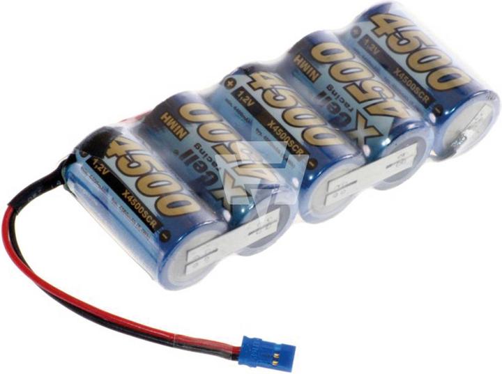 Produktbild XCell empfänger akku 4500 mah 6 volt uni reihe (6 V, 4500 mAh)