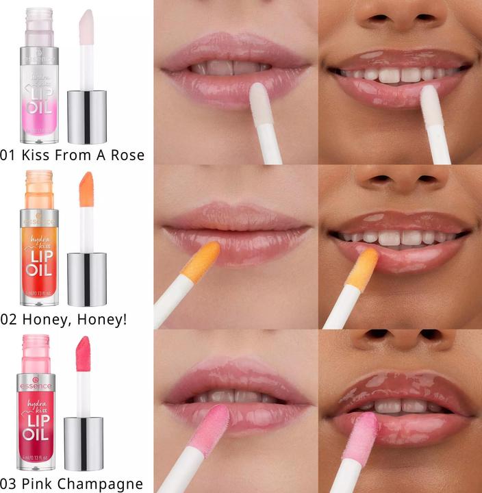 Produktbild essence Hydra Kiss Lip Oil (02, Honey)