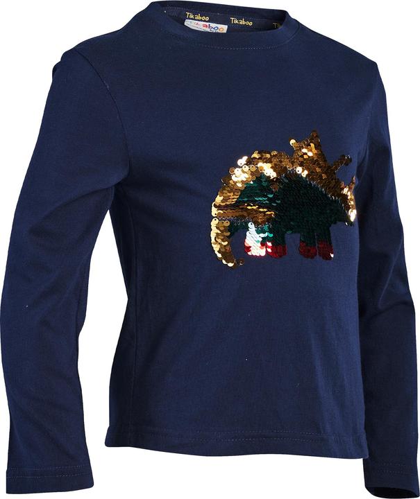 Actual product image Tikaboo Childrens/Kids Triceratops T-Shirt (128)