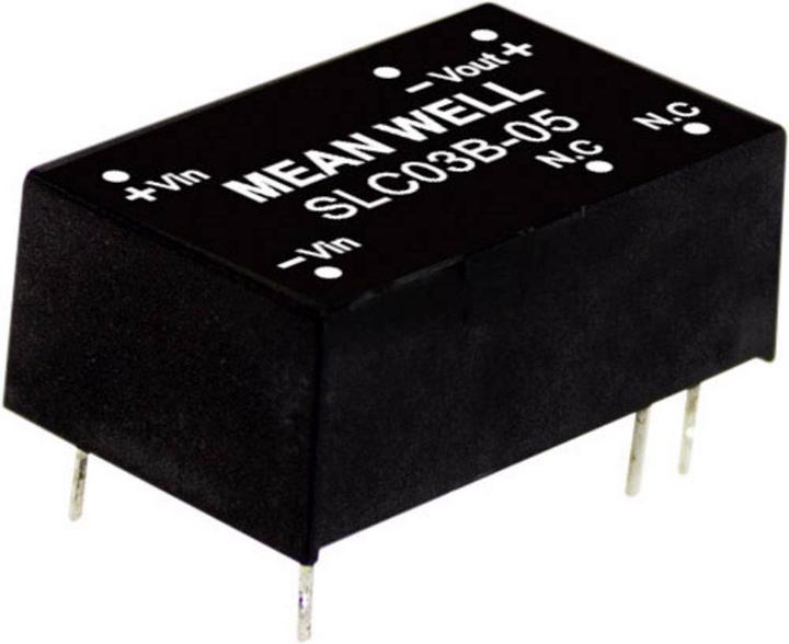 Actual product image MeanWell DC/DC converter modules SLC03 series DIP/DIL16 Case Single Output 1 regulated