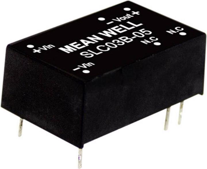 Actual product image MeanWell DC/DC converter modules SLC03 series DIP/DIL16 Case Single Output 1 regulated