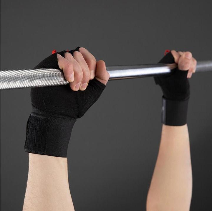 Actual product image Chiba Wristguard Protect training gloves, black, L (L)