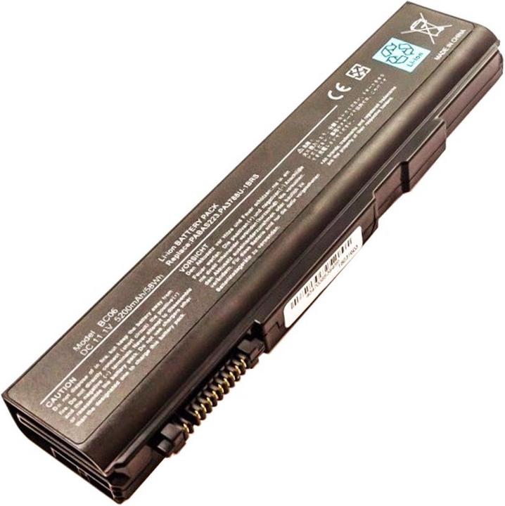 Immagine prodotto Toshiba Batteria PA3788U-1BRS, PABAS223, PA3788, PA3788U1BRS, Dynabook, Tecra A11, M11, S11 (6 Celle, 5200 mAh)