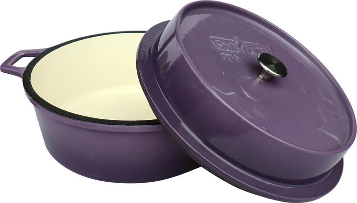 Produktbild Grillfürst Dutch Oven ohne Füsse - emailliert - DO4 - lila