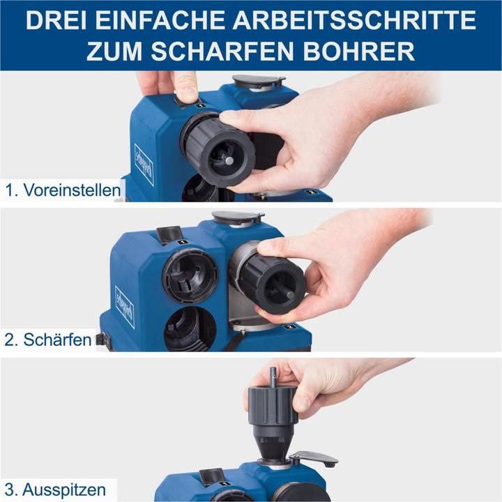 Image du produit Scheppach DBS800 (Aiguisoir de perceuse, 80 W)