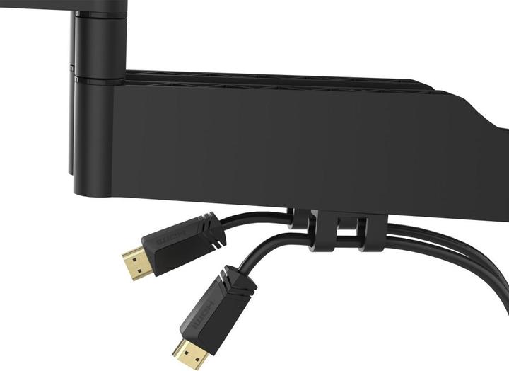 Produktbild Hama TV-Wandhalterung, OLED, flach, schwenkbar, ausziehbar, 229cm (90") bis 50kg (Wand, 90", 50 kg)