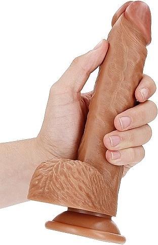 Immagine prodotto RealRock Dildo with Balls and Suction Cup - 8"/ 20,5 cm
