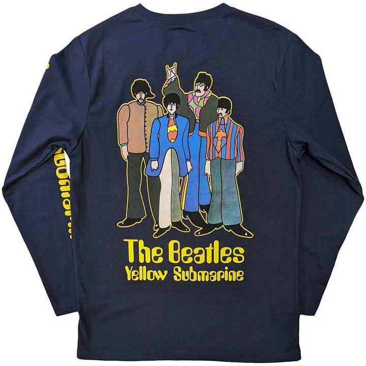 Immagine prodotto The Beatles Maglietta unisex adulti Yellow Submarine Band in cotone (S)