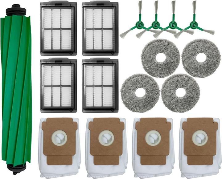 Roboparts Zubehör-Set für iRobot Roomba Plus 405/505 Combo