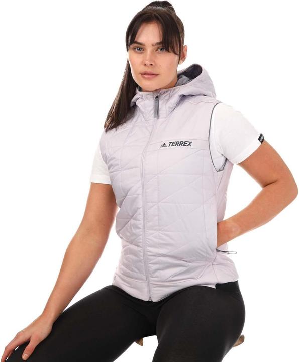 Actual product image adidas Womens/Ladies Terrex Insulated Hybrid Body Warmer (34 D)