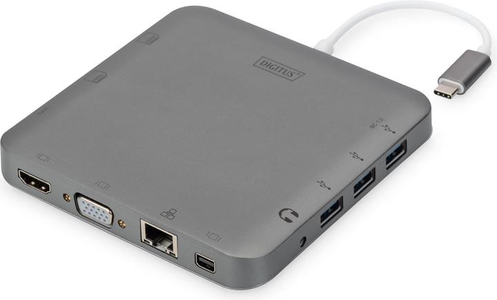 Digitus DA-70876 (USB-C, 11 Ports)