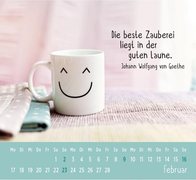 Produktbild Mini-Kalender (12 x 13 cm, Kein Einband, Deutsch)