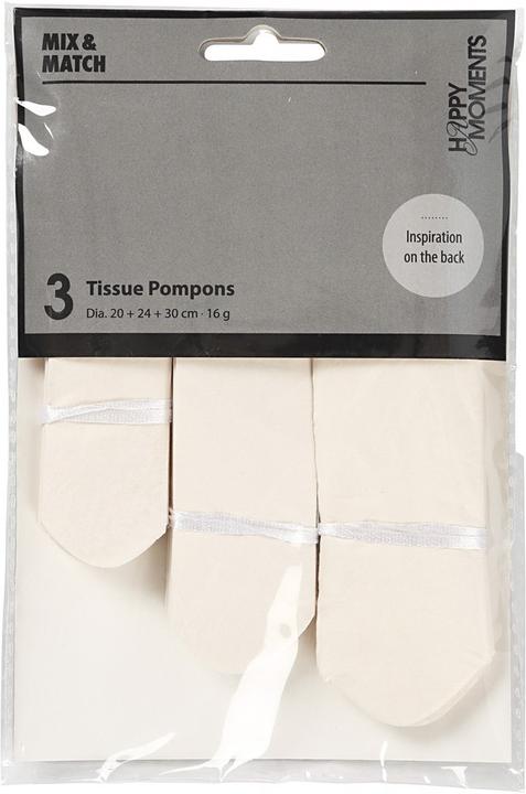 Produktbild Creativ Company Papier-Pompons