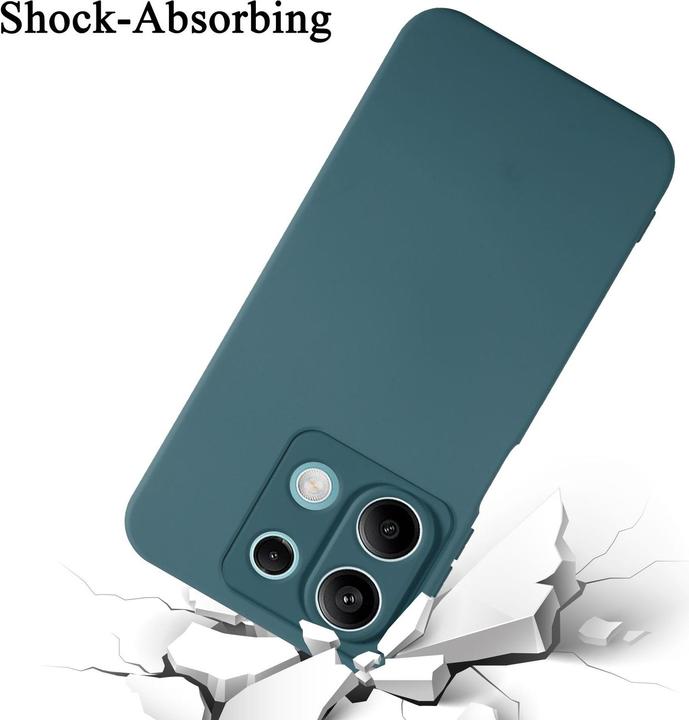 Image du produit Cadorabo Housse pour Redmi Note 13 5G Global TPU dans un design de protection liquide en silicone (Xiaomi Redmi Note 13 5G)