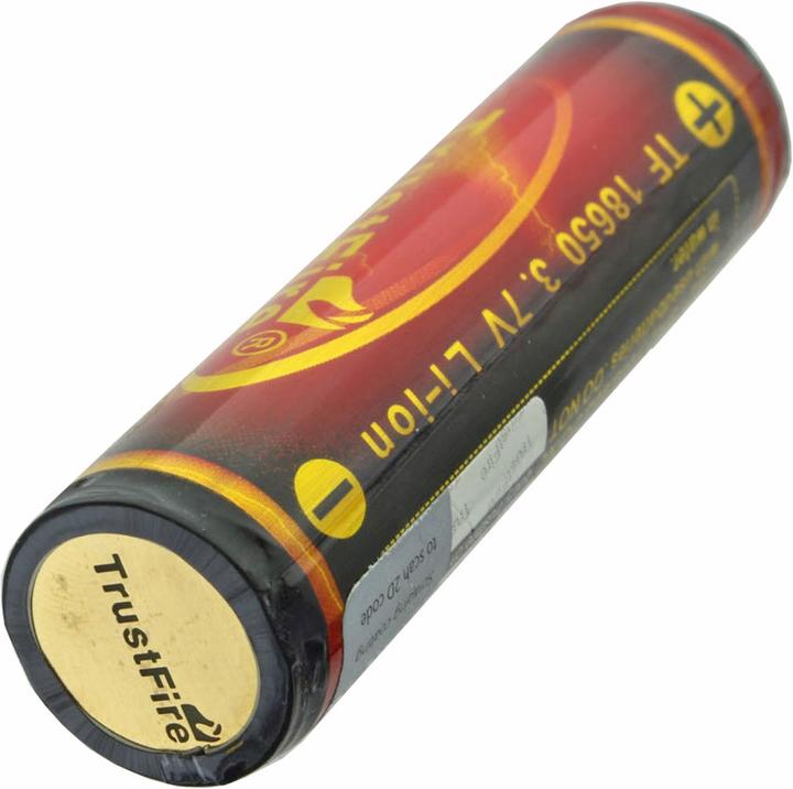 Actual product image Trustfire Battery 18650 3000mAh protected (Flame) (1 pcs., 18650, 3000 mAh)