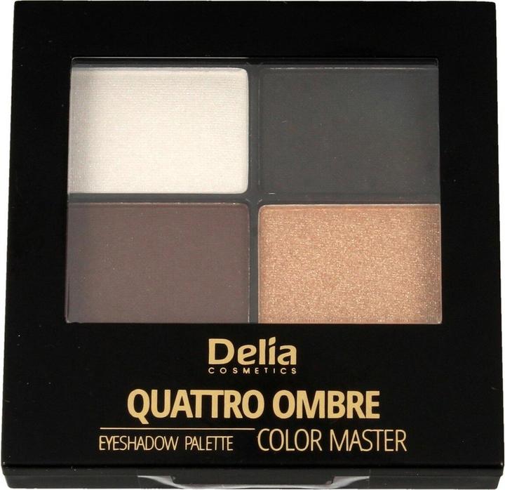 Delia Cosmetics Delia Color Master Quattro Ombre Eyeshadow Palette 404 - 4 Farbtöne (4 Shades)