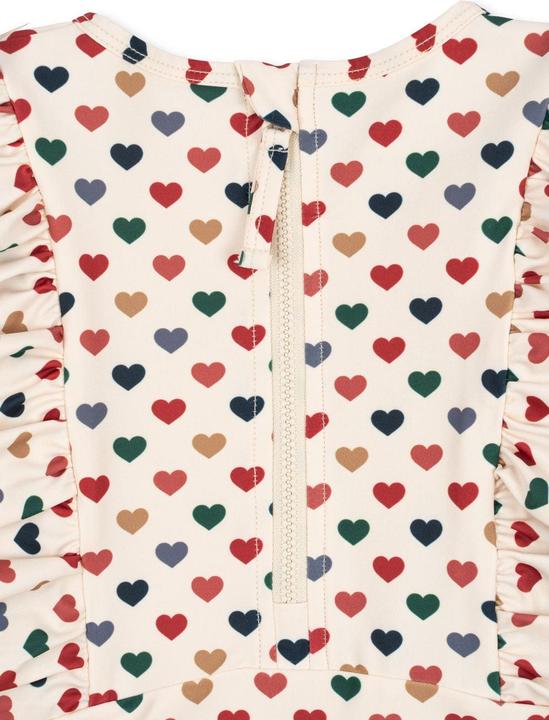 Produktbild Konges Slojd Manuca RüschenBadeanzug Coeur Coloré (92)