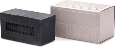 Hhuumm Naturseife mit Aktivkohle Onyx 110g (Hartseife)
