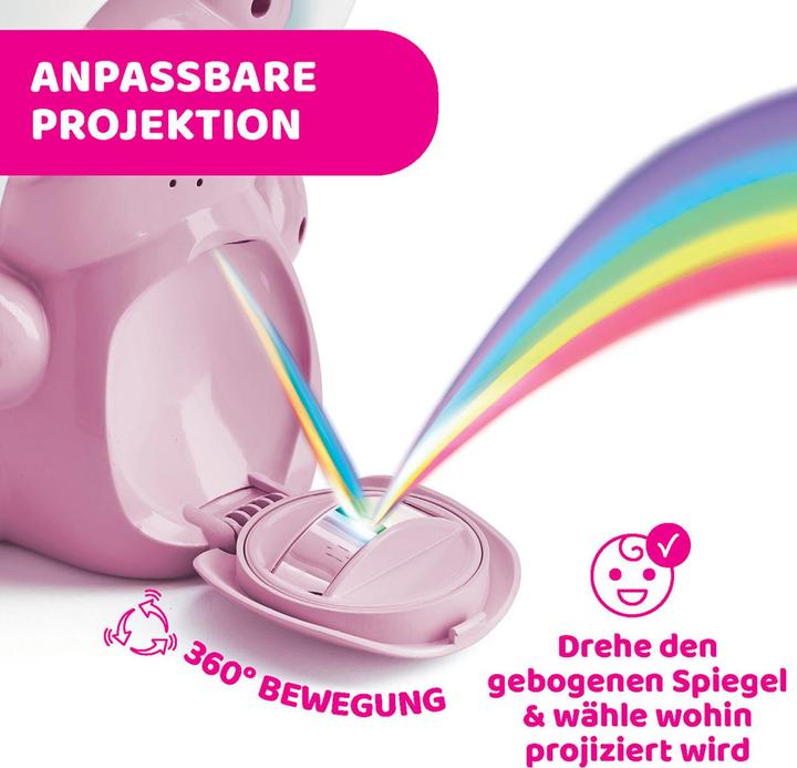 Actual product image Chicco Rainbow projector bear