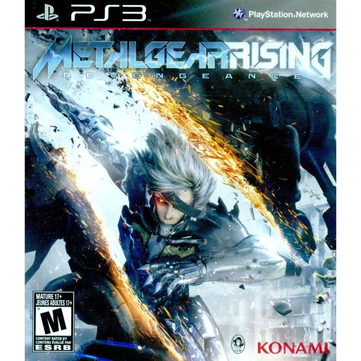 Actual product image Konami Metal Gear Rising Revengeance English PlayStation 3 (PS3, EN)