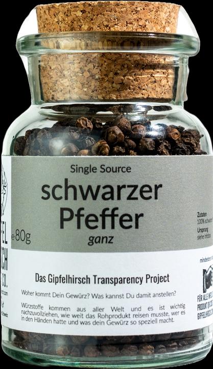 Gipfelhirsch Pepe nero (80 g)