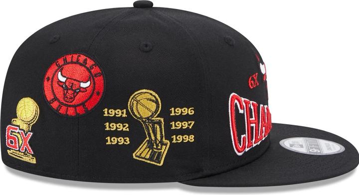 Actual product image New Era 9FIFTY Snapback Cap - Champions Chicago Bulls - S/M (S/M)