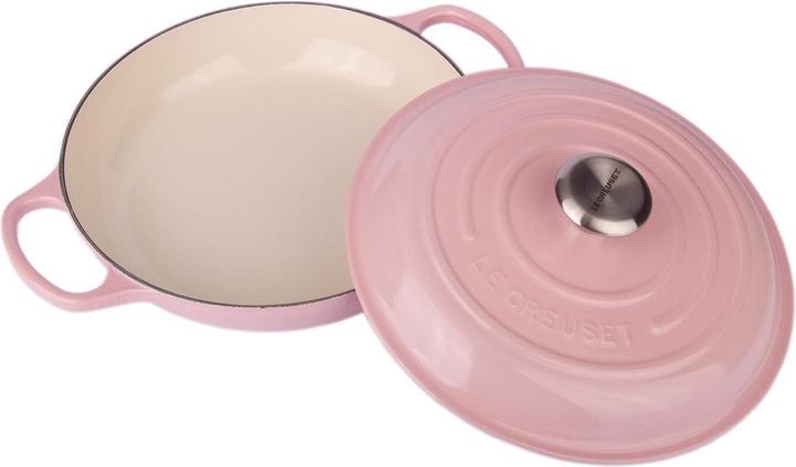 Produktbild Le Creuset Gourmet-Profitopf Signature Ø 26cm, rund (26 cm, Bräter + Schmortopf, Gusseisen, Emaille)