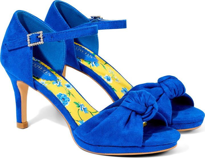 Actual product image Joe Browns Knotted Open Toe Ankle Strap Heels (42)