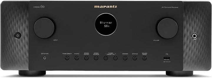 Immagine prodotto Marantz Cinema 60 ricevitore AV DAB 7.2 con video 8K *nero* (7.2 canali, DAB, FM)
