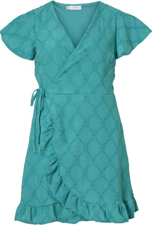 Vila Kurzarm Wickelkleid