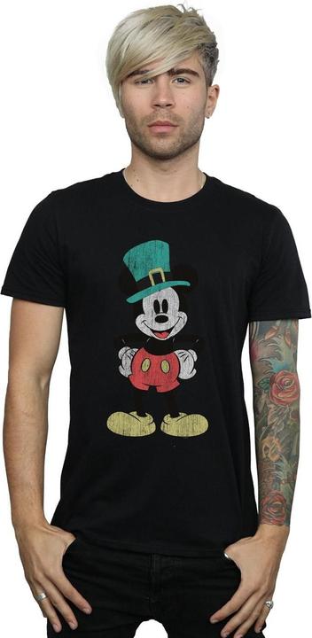 Immagine prodotto Disney Mickey Mouse Leprechaun Hat Maglietta Uomo (S)