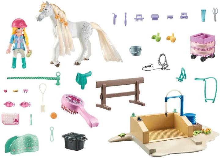 Produktbild Playmobil Isabella & Lioness mit Waschplatz (71354, Playmobil Horses of Waterfall)