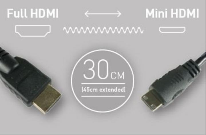 Actual product image Atomos HDMI – Mini HDMI (0.45 m, HDMI)