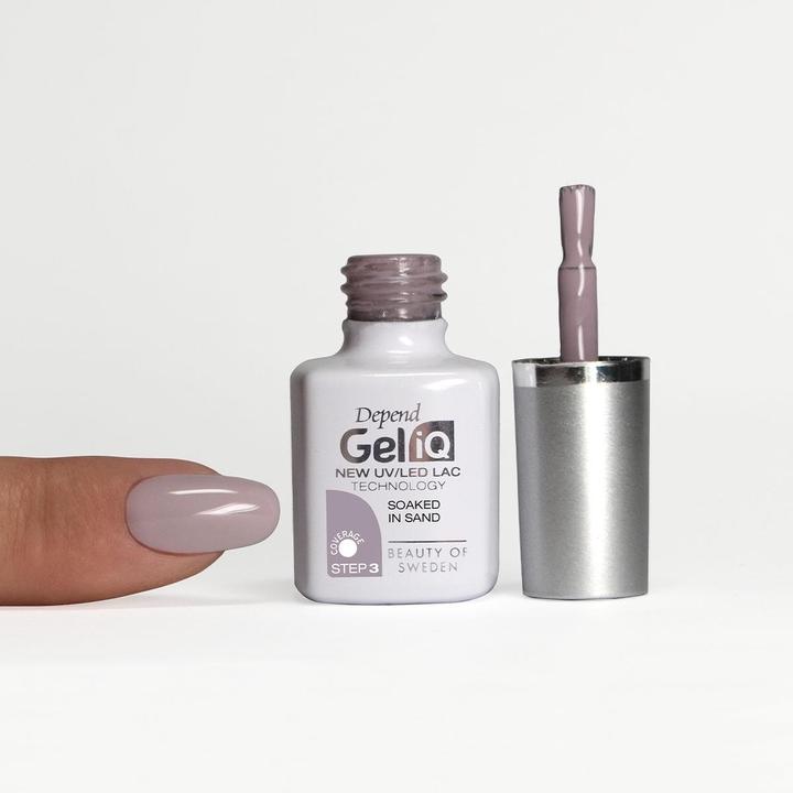 Produktbild Depend Gel iQ Color - Gel iQ Soaked in Sand 5 ml (Gel-Effekt Nagellack)