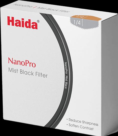Actual product image Haida NanoPro Mist Dunst 1/4 Filter 95mm (95 mm, Diffusion filter)