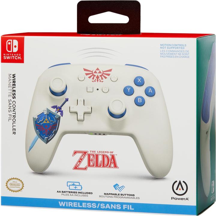 Immagine prodotto PowerA Controller per Nintendo Switch - Zelda (Switch Lite, Switch OLED, Switch)