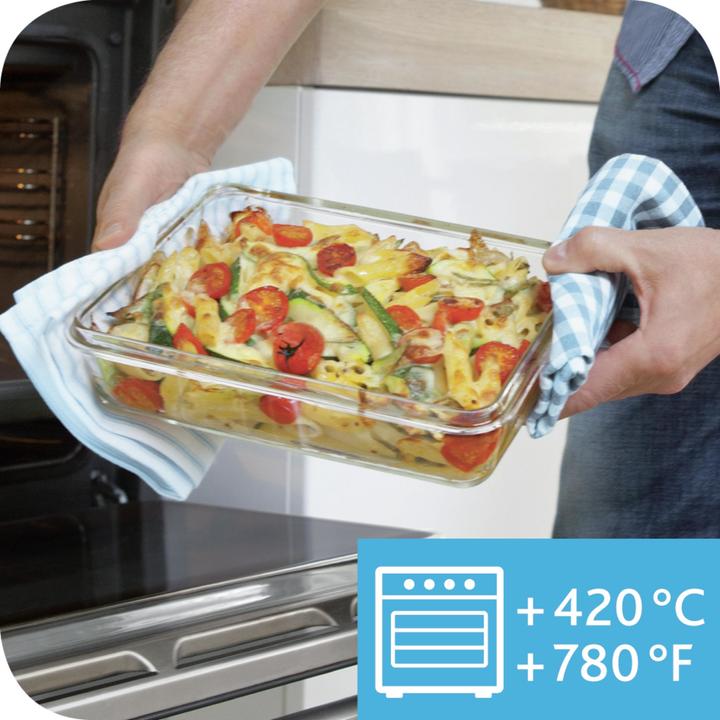 Actual product image Tefal K30103 Food Storage Container Square Box (e) (0.90 l)
