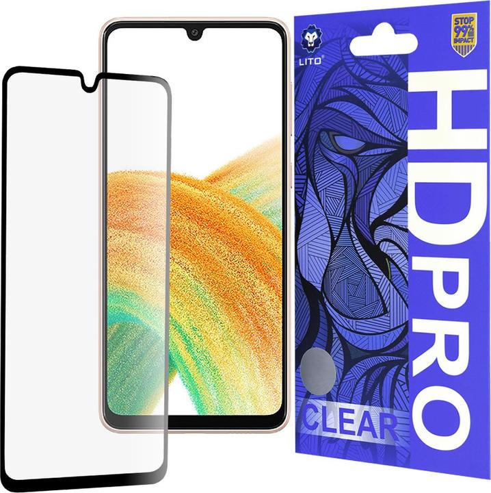 Produktbild Lito - HD Pro Clear - Samsung Galaxy A33 5G - Black (1 Stück, Samsung Galaxy A33 5G)