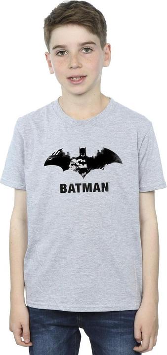 Actual product image Boys Batman Black Stare Logo T-Shirt (152, 158)