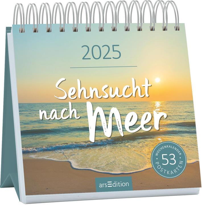 Actual product image Postk.Calendar Longing For The Sea (17 x 17 cm, Hardcover, German)