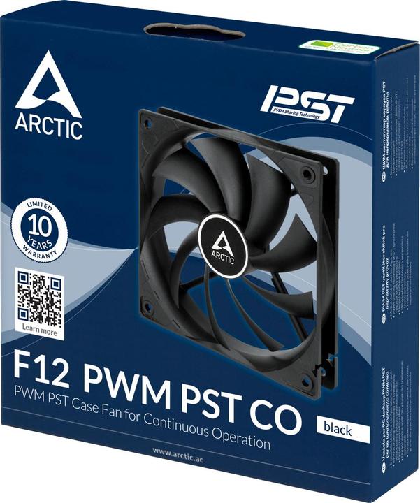 Actual product image Arctic F12 PWM PST CO fan (120 mm, 1 x)