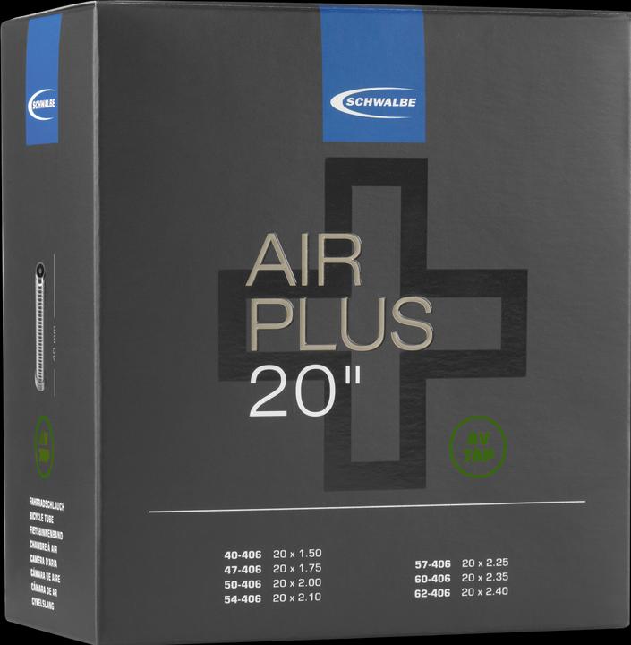Schwalbe AV 7AP Lucht (Schrader (AV), 20", 40 mm)